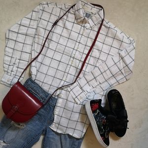 Boyfriend Fit Shirt | Size XS